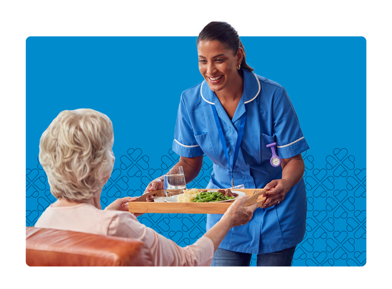 Caregiver-Serving-Client