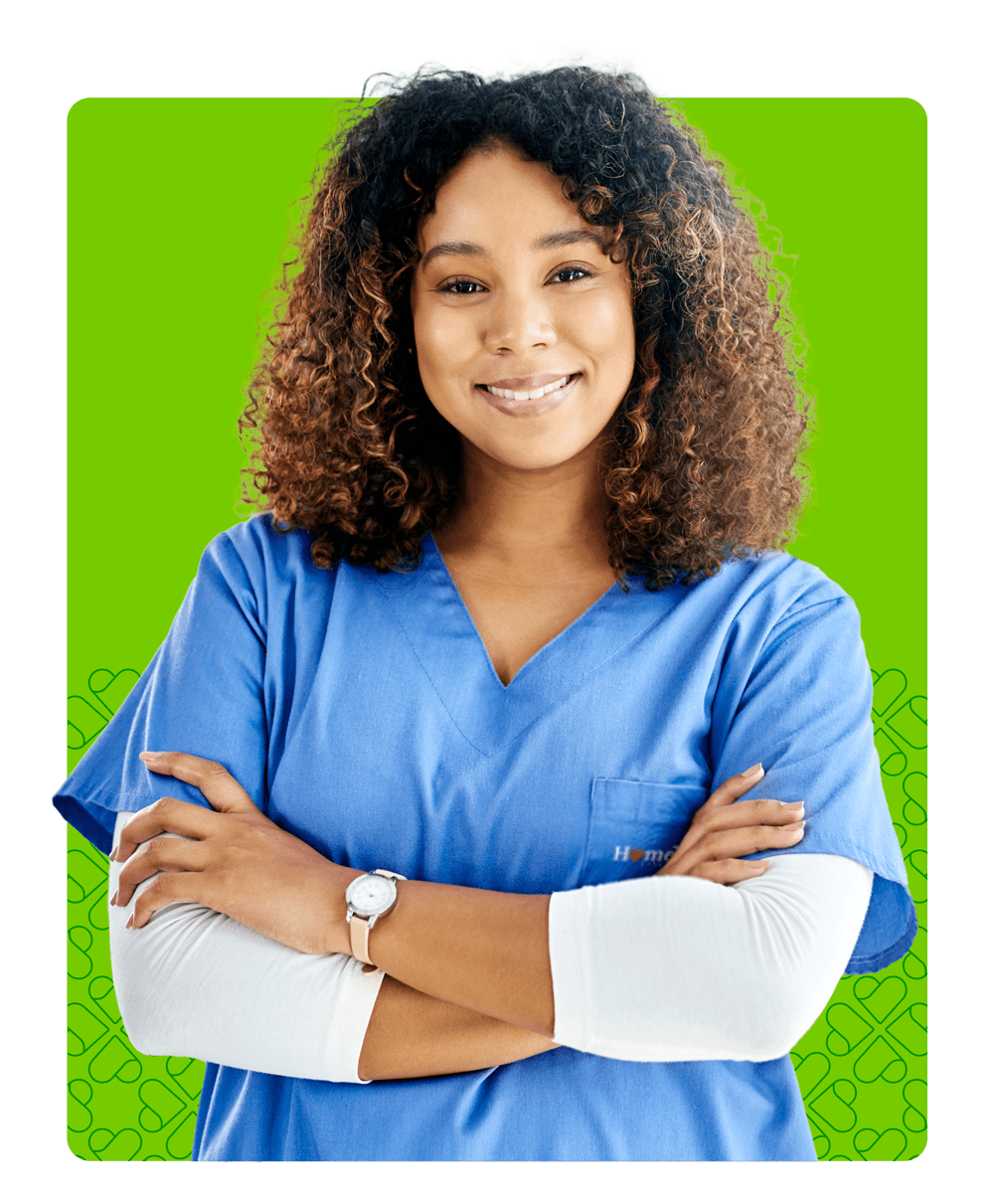 Caregiver with Crossed Arms