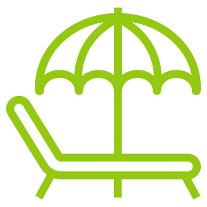 Paid time-off icon